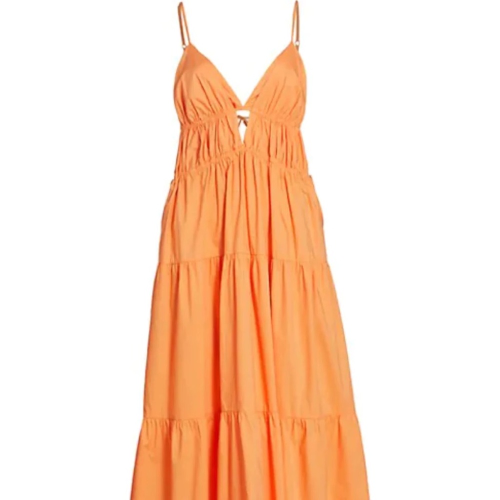 BNWT ASTR The label orange maxi dress